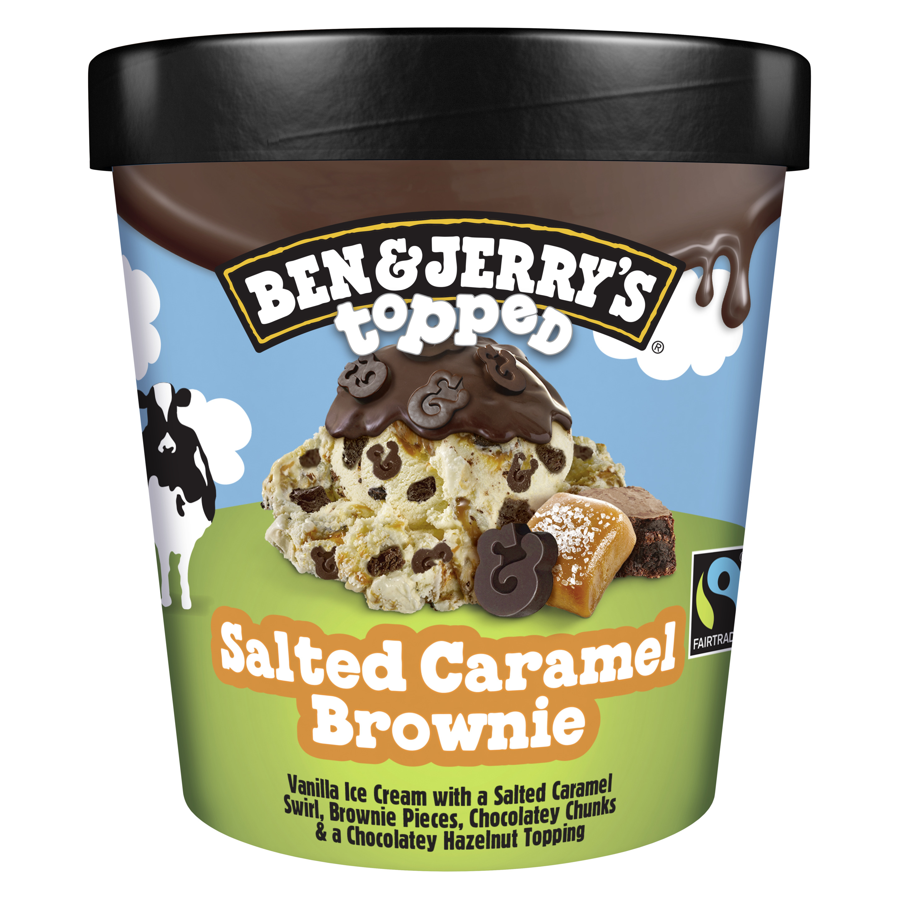 Ben & Jerry's Topped Salted Caramel Brownie 438 ml