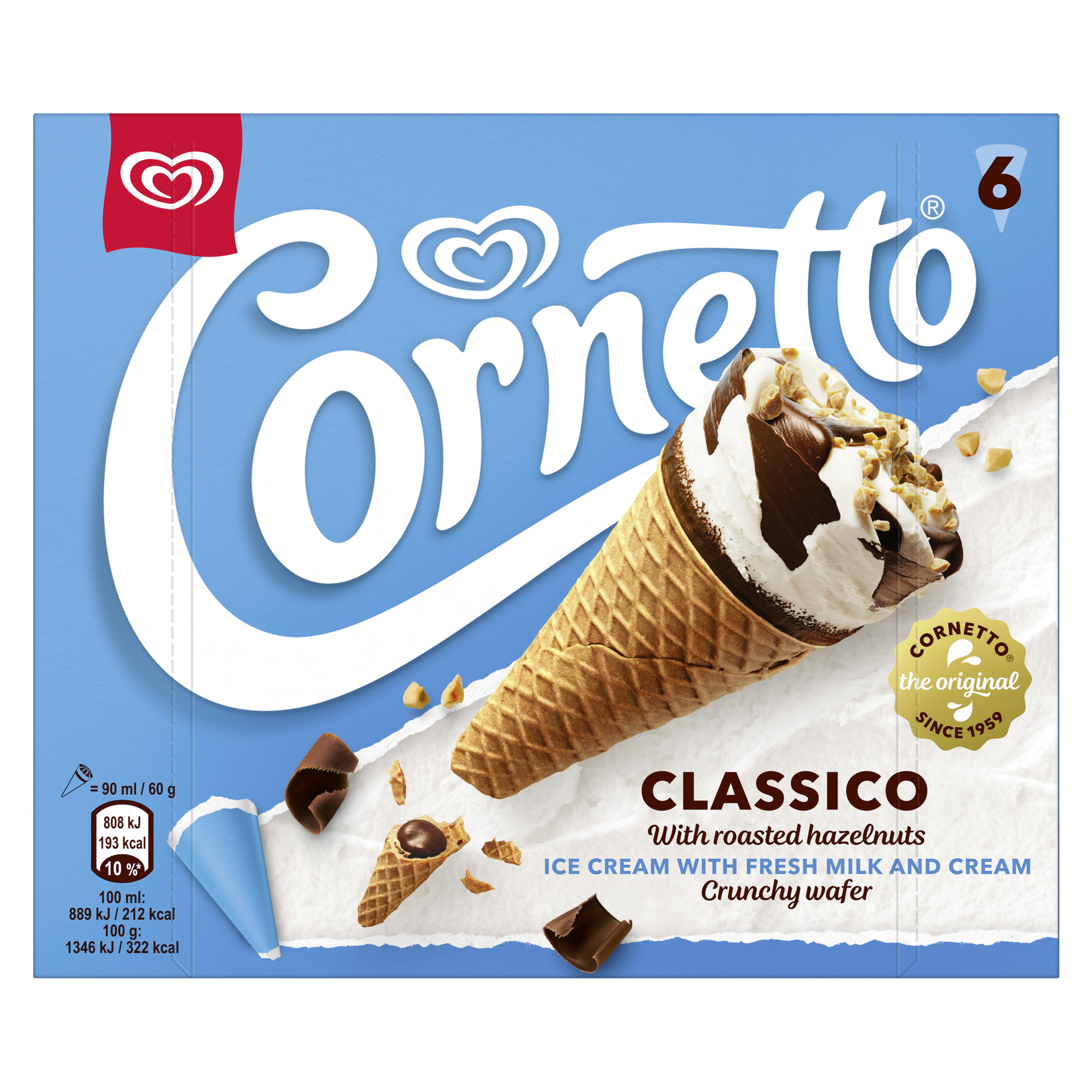 Cornetto Classico MP6 540 ml
