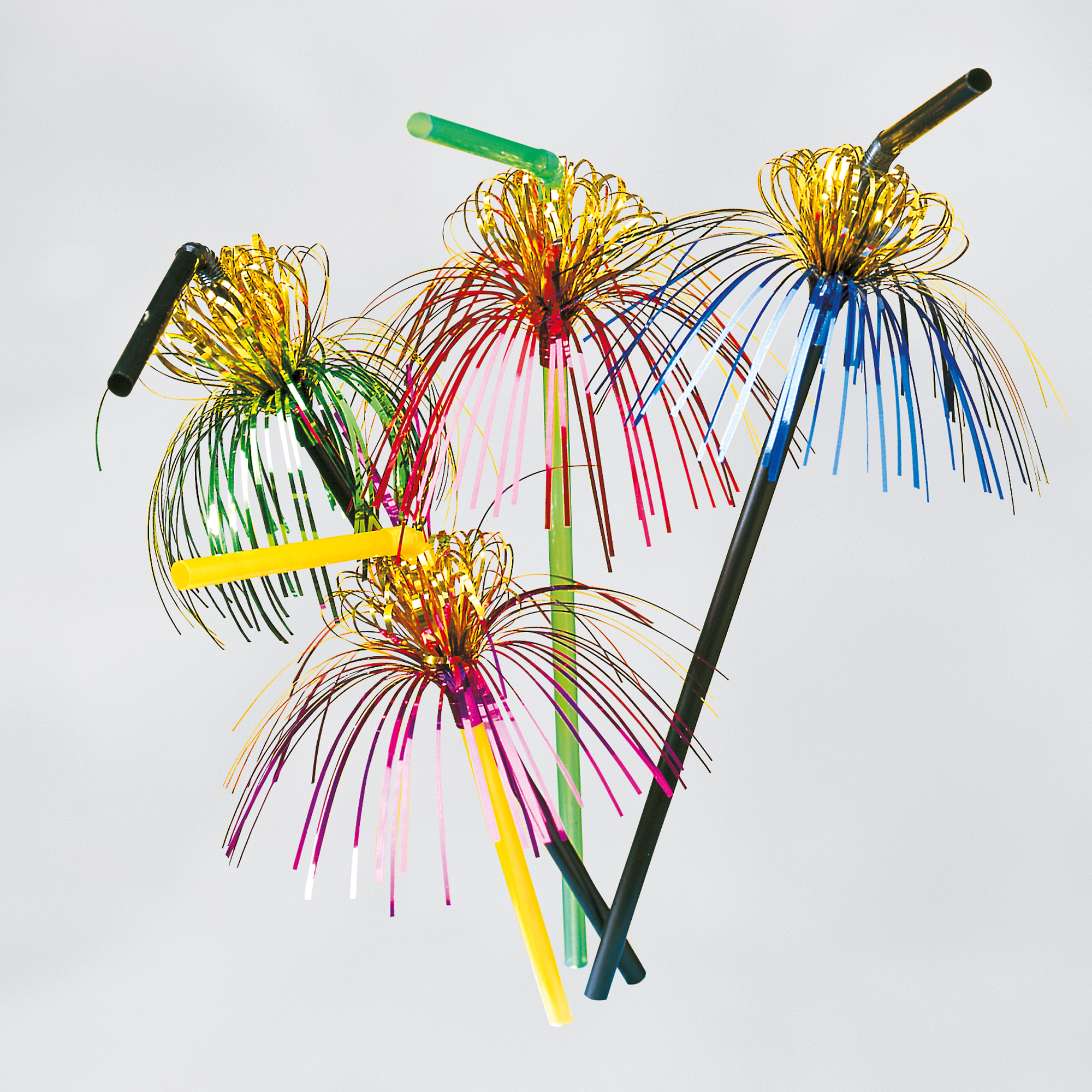 Trinkhalm mit Glanzpalme