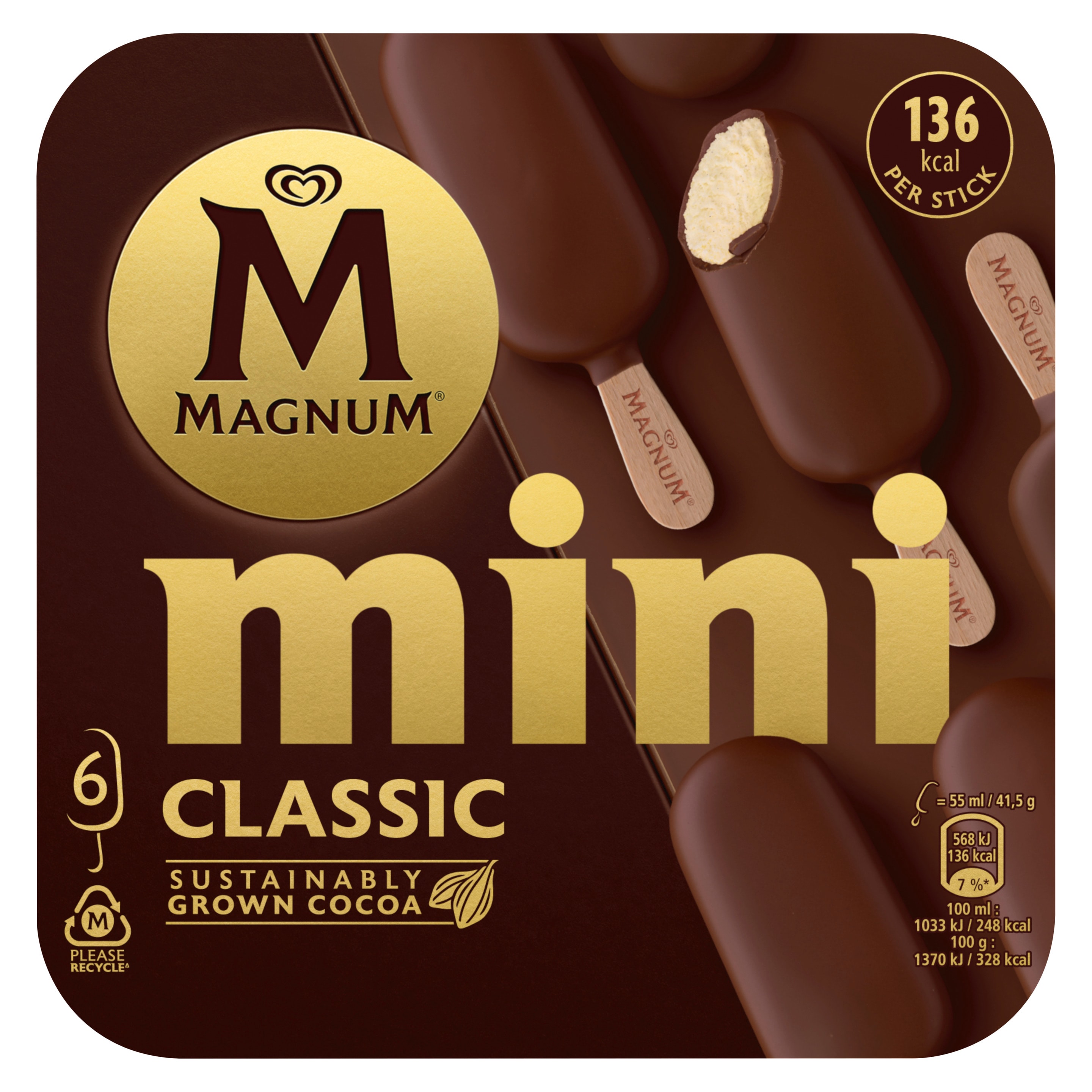 Magnum Mini Classic MP6 330 ml