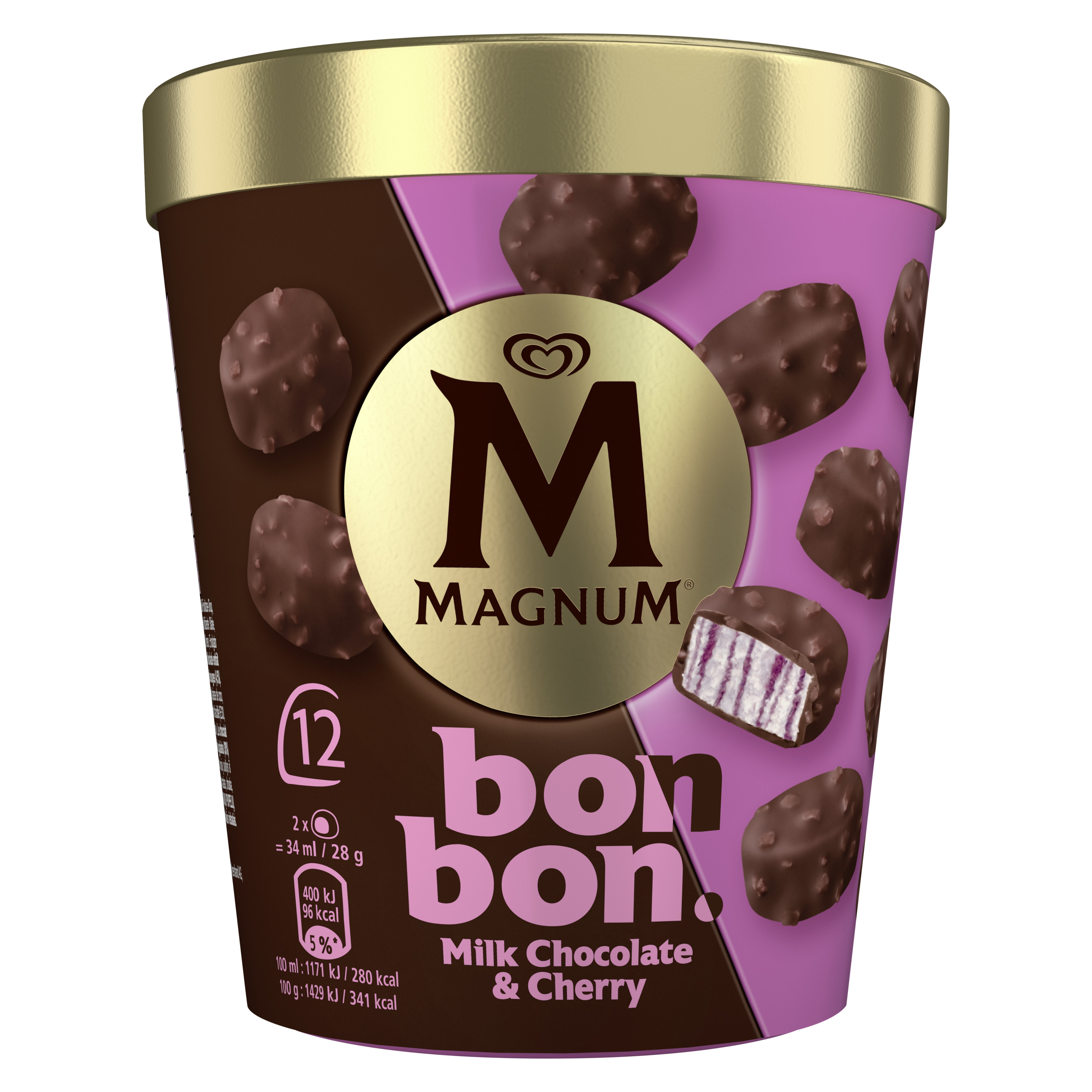 Magnum bon bon Milk Chocolate & Cherry 204ml