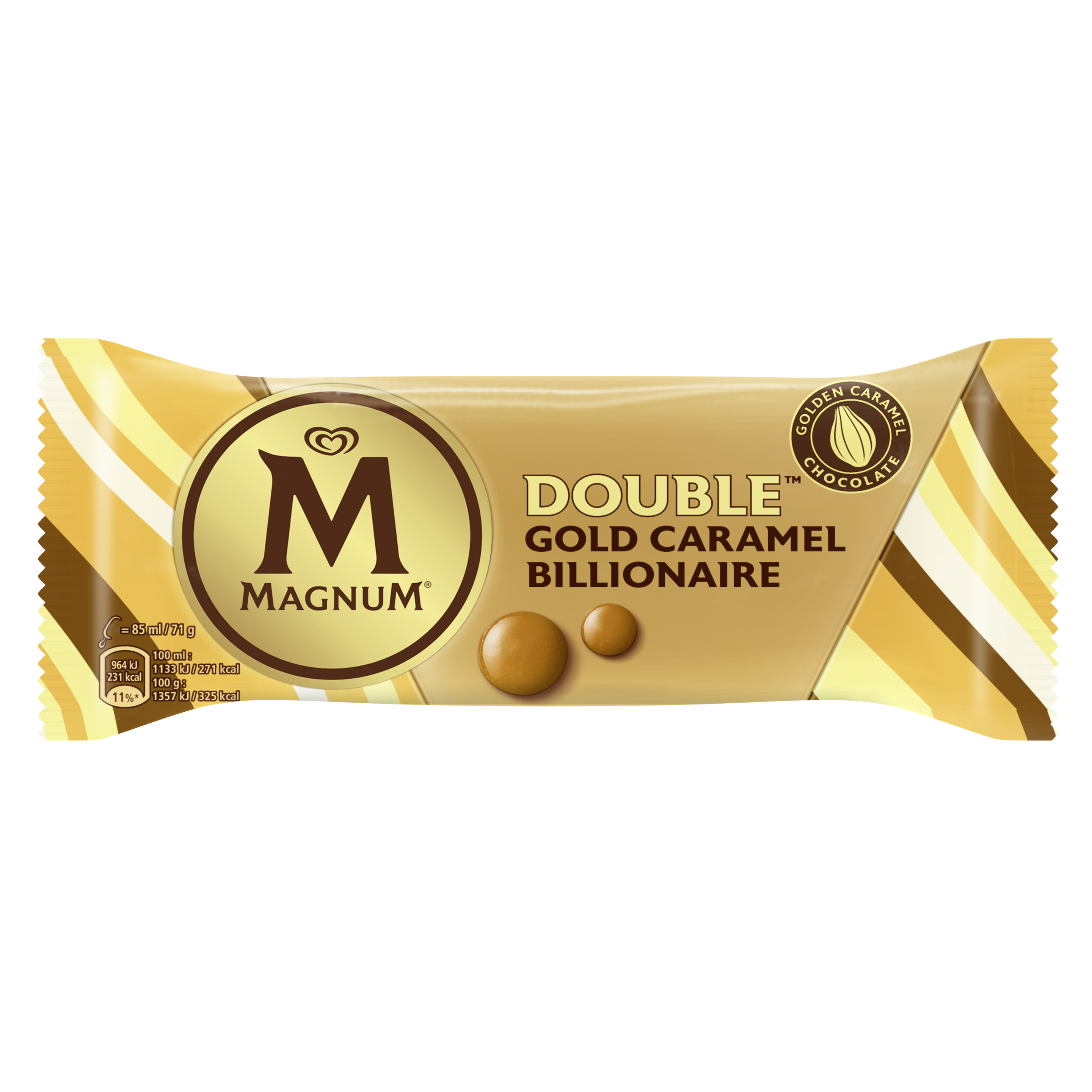 Magnum Double Gold Caramel Billionaire 85 ml