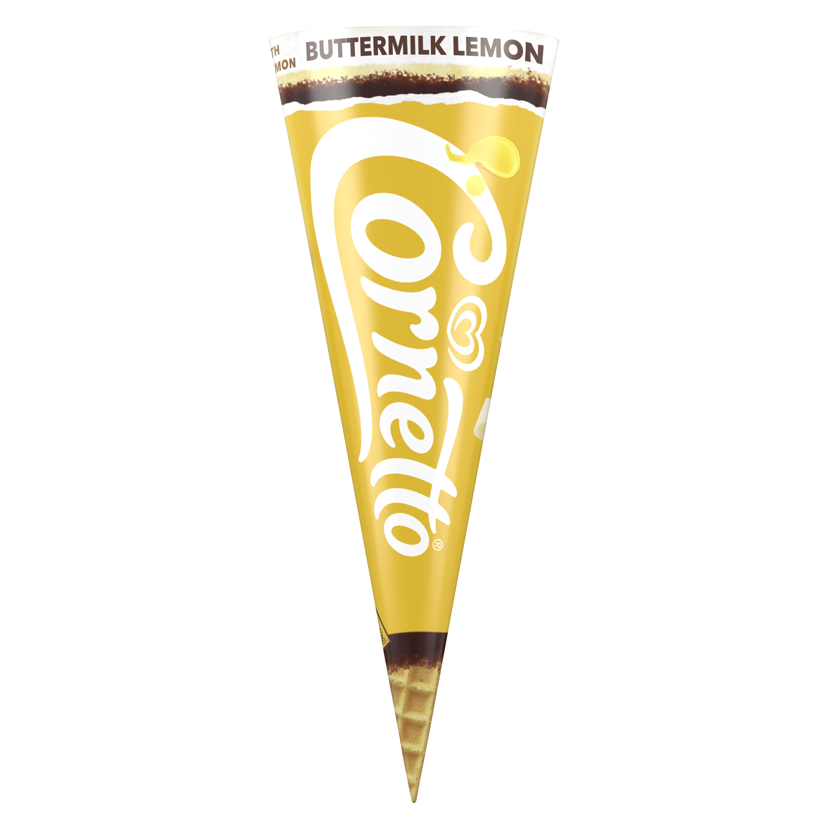Cornetto Buttermilk Lemon 1 x 120 ml