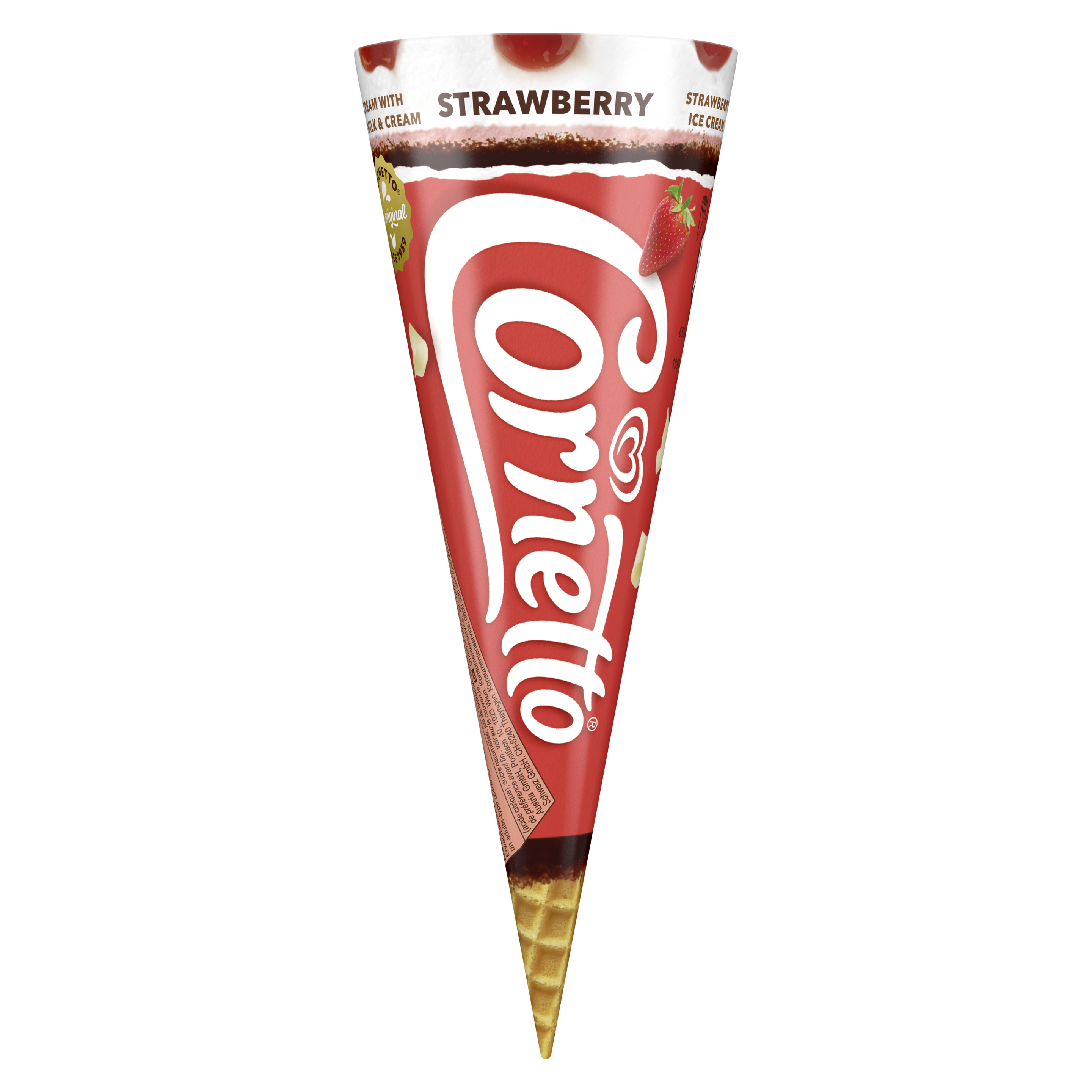 Cornetto Erdbeer 1x 125 ml