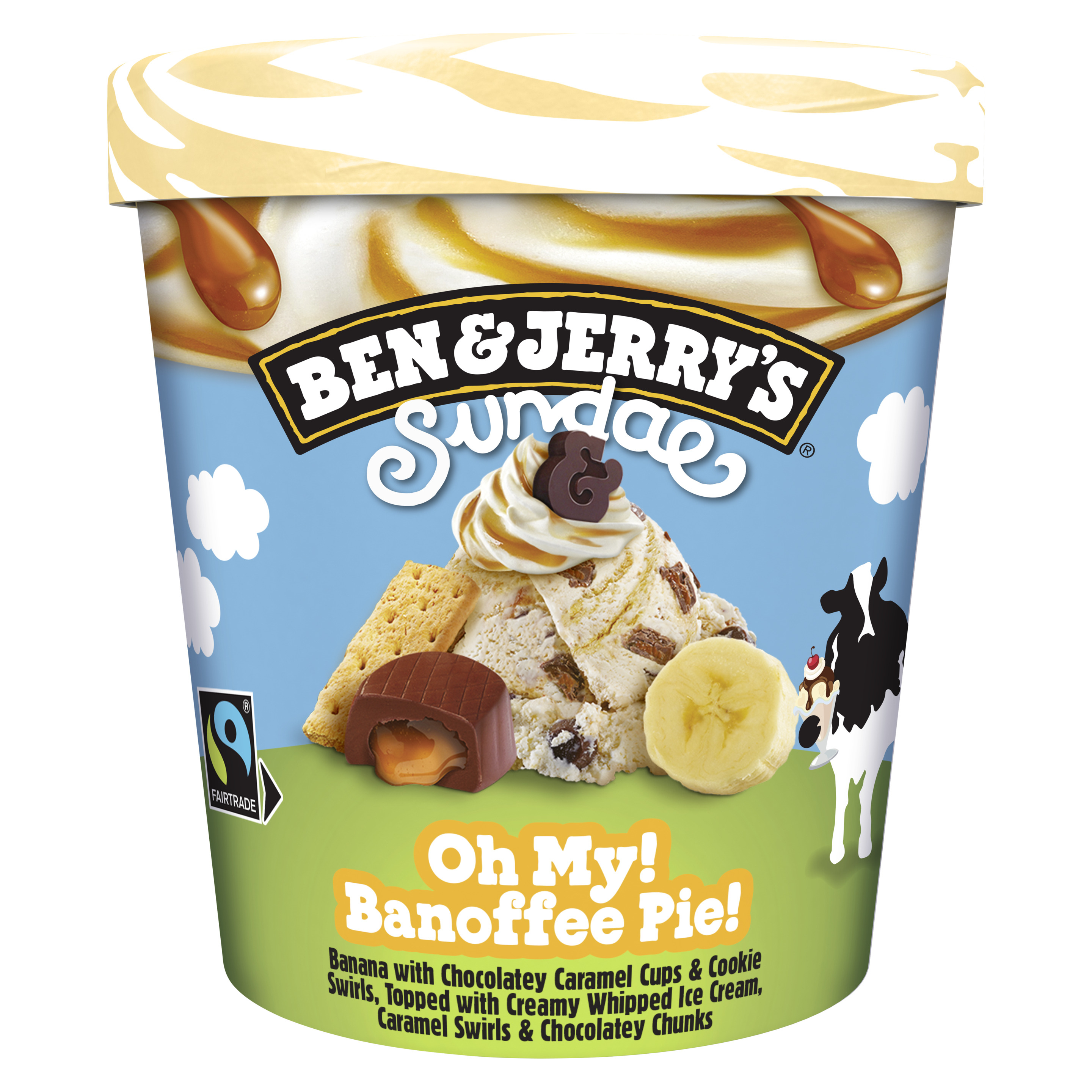 Ben&Jerry's Sundae Oh My! Banoffee Pie! 427ml