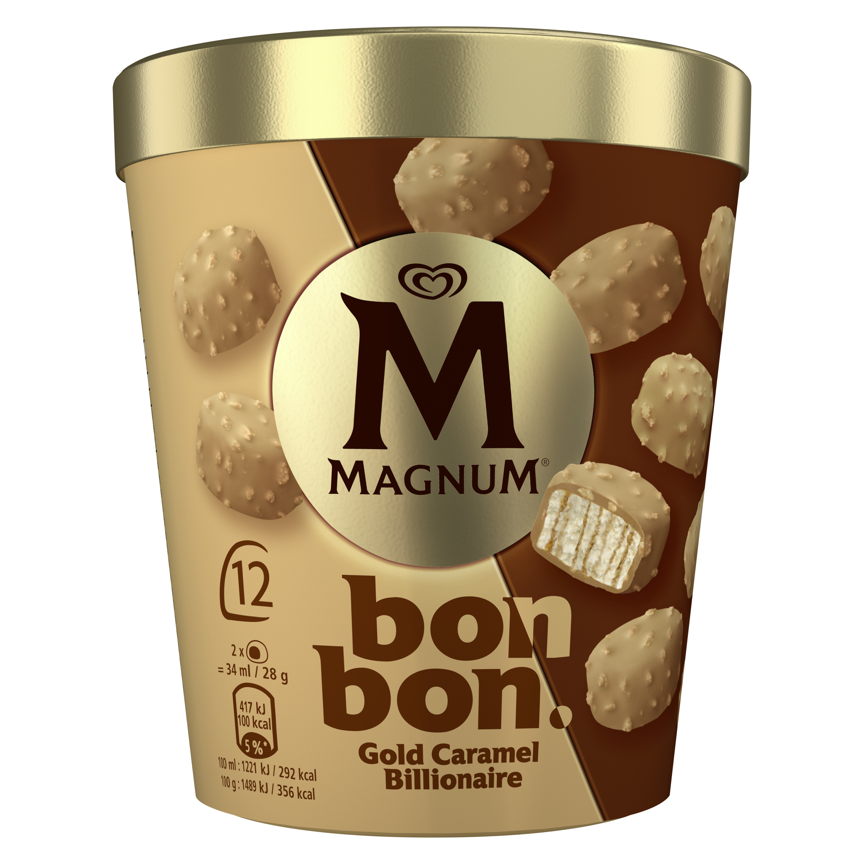 Magnum bon bon Gold Caramel Billionaire 204 ml