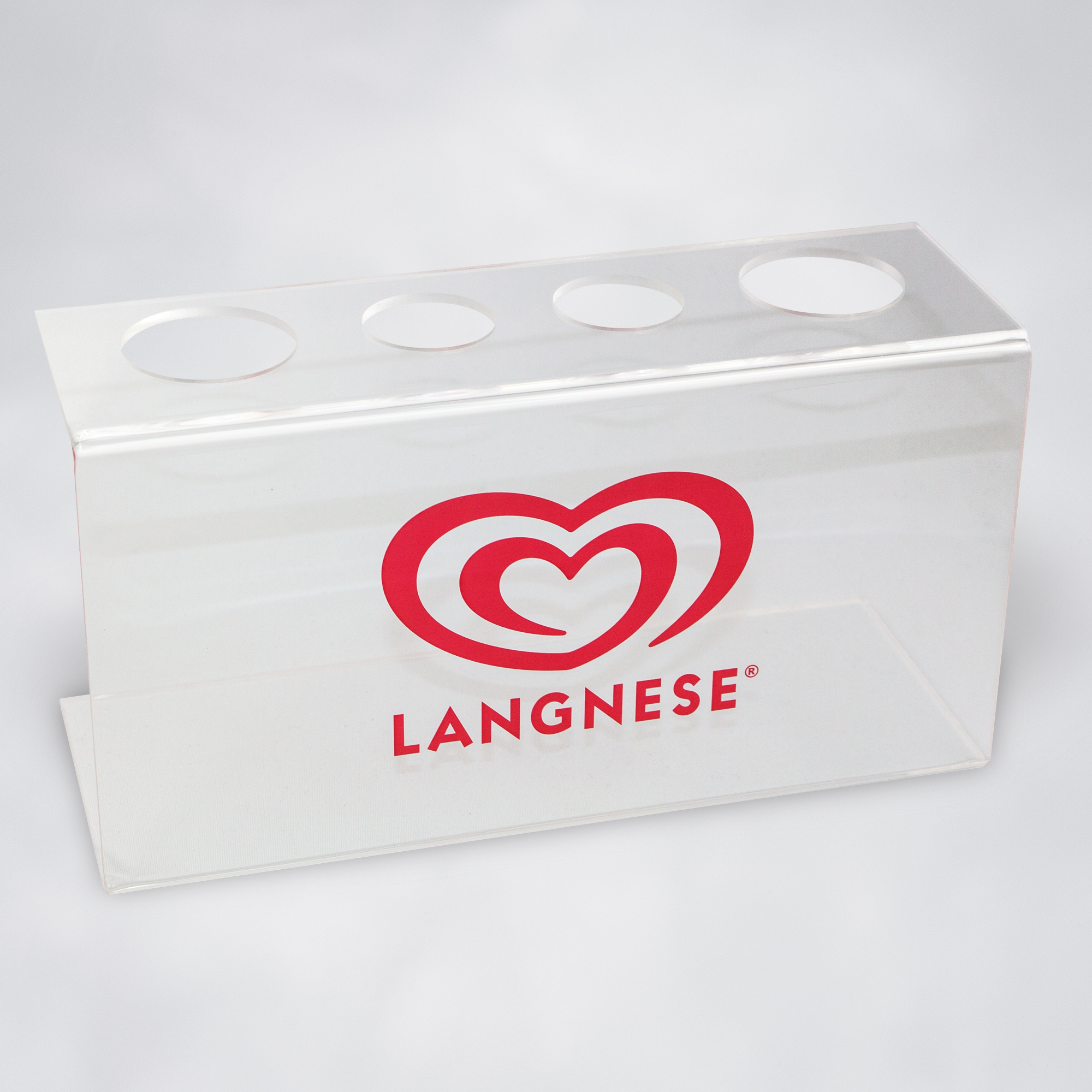 Langnese Waffeltütenablage / Plexiglas