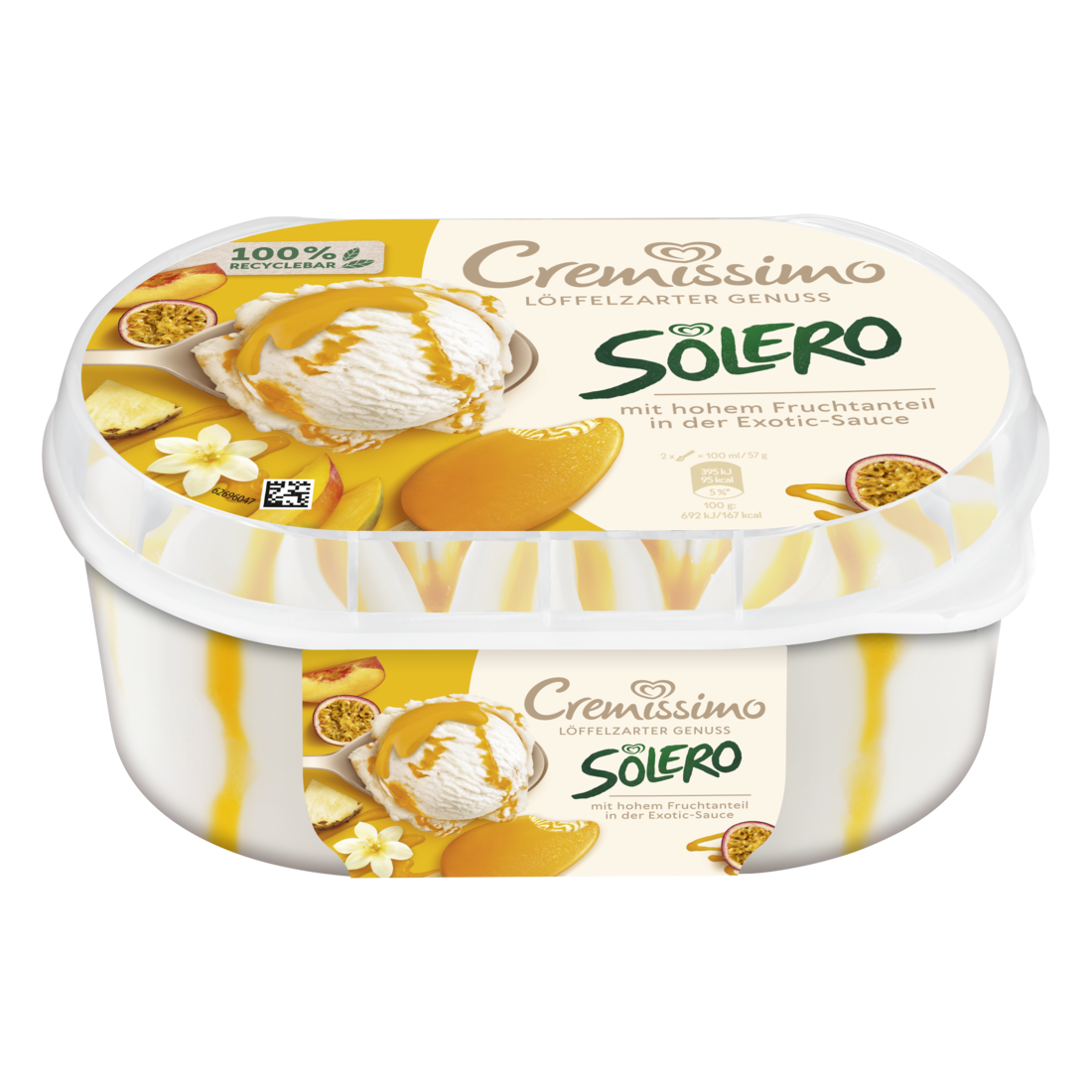 Cremissimo Solero Exotic Eis 825ml