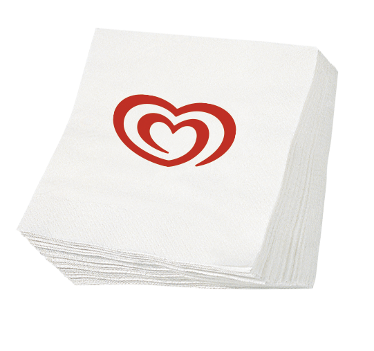 Langnese Servietten / 4x300