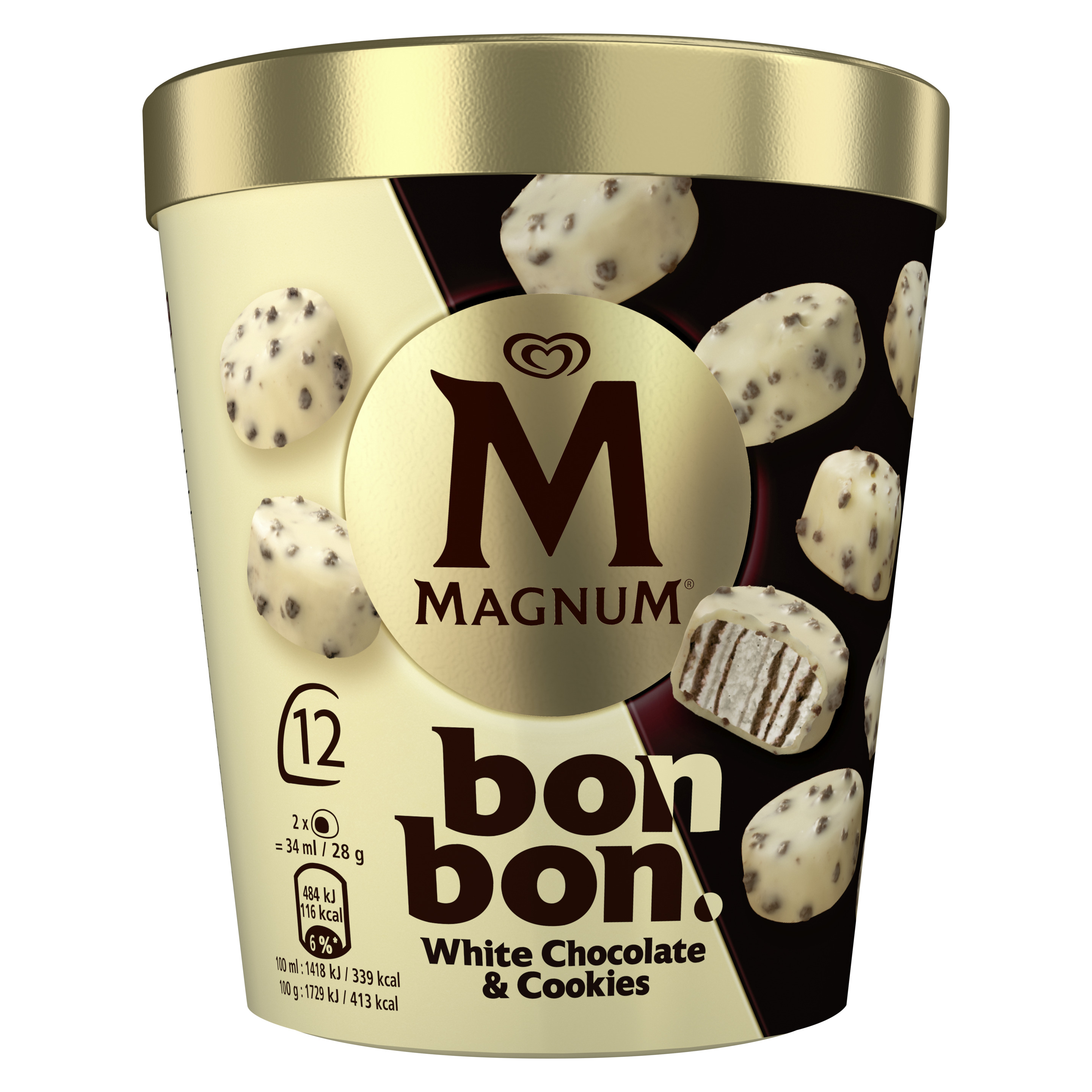 Magnum Bonbon White Chocolate & Cookies 204 ml
