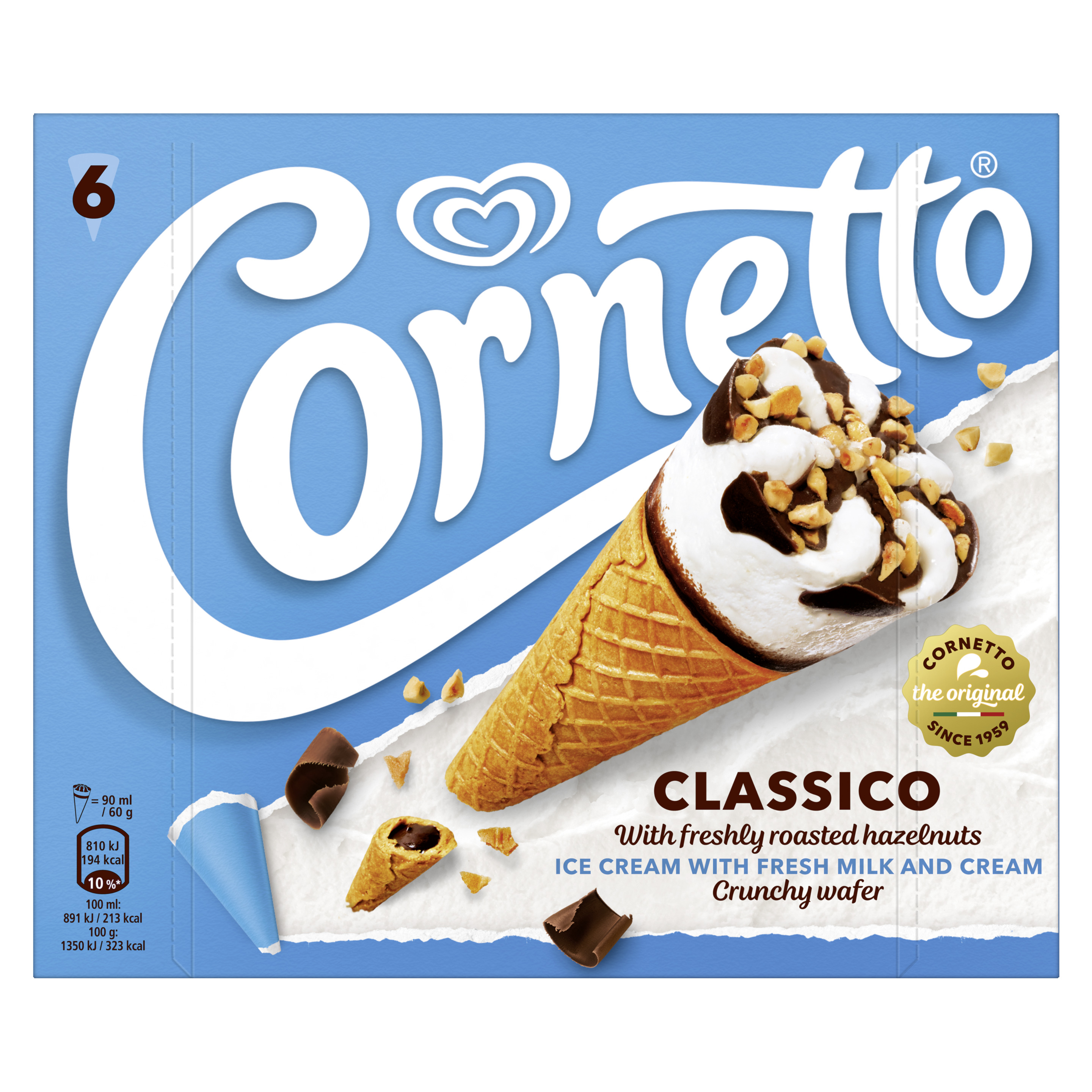 Cornetto Classico MP6 540 ml
