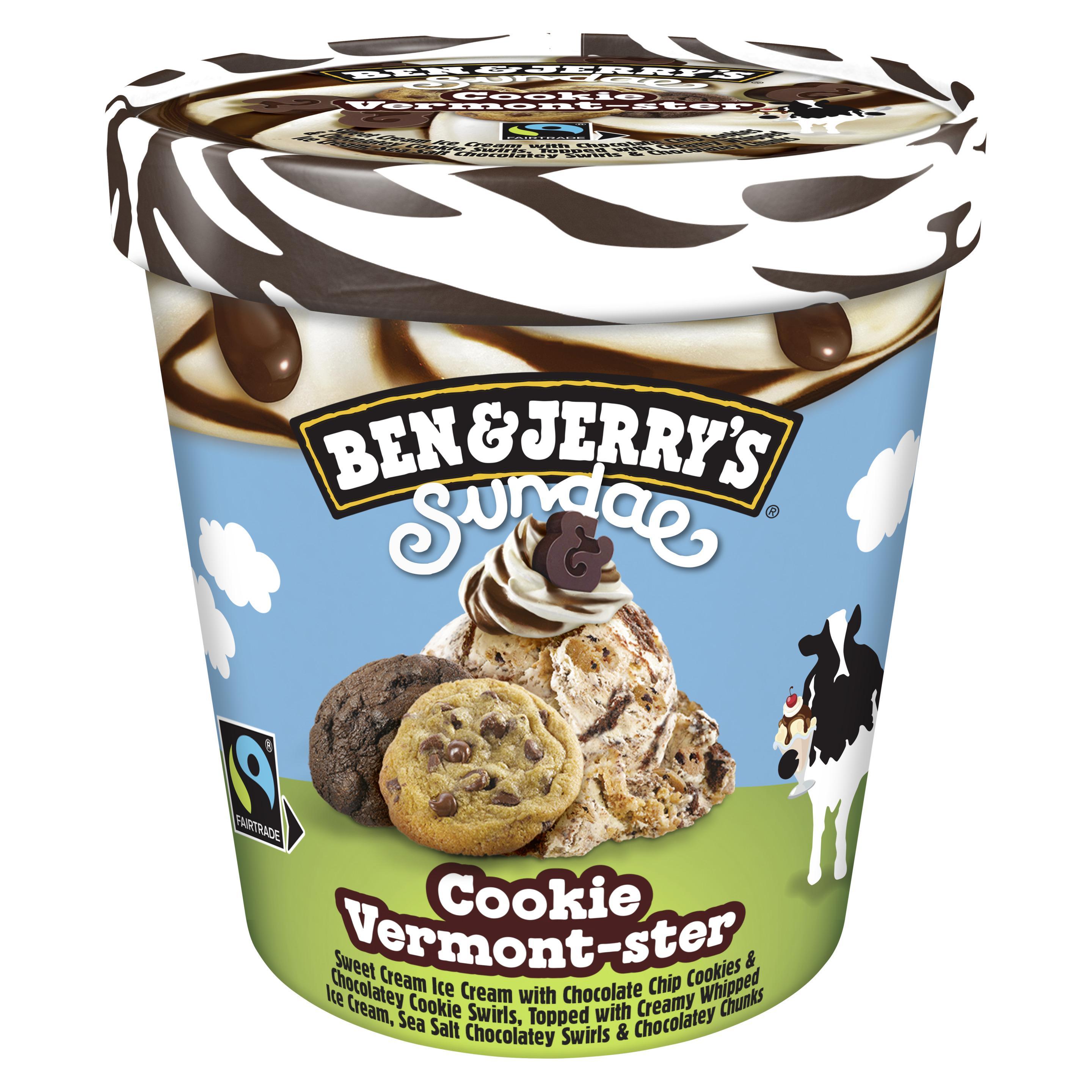 Ben & Jerry's Sundae Cookie Vermont-ster 427ml
