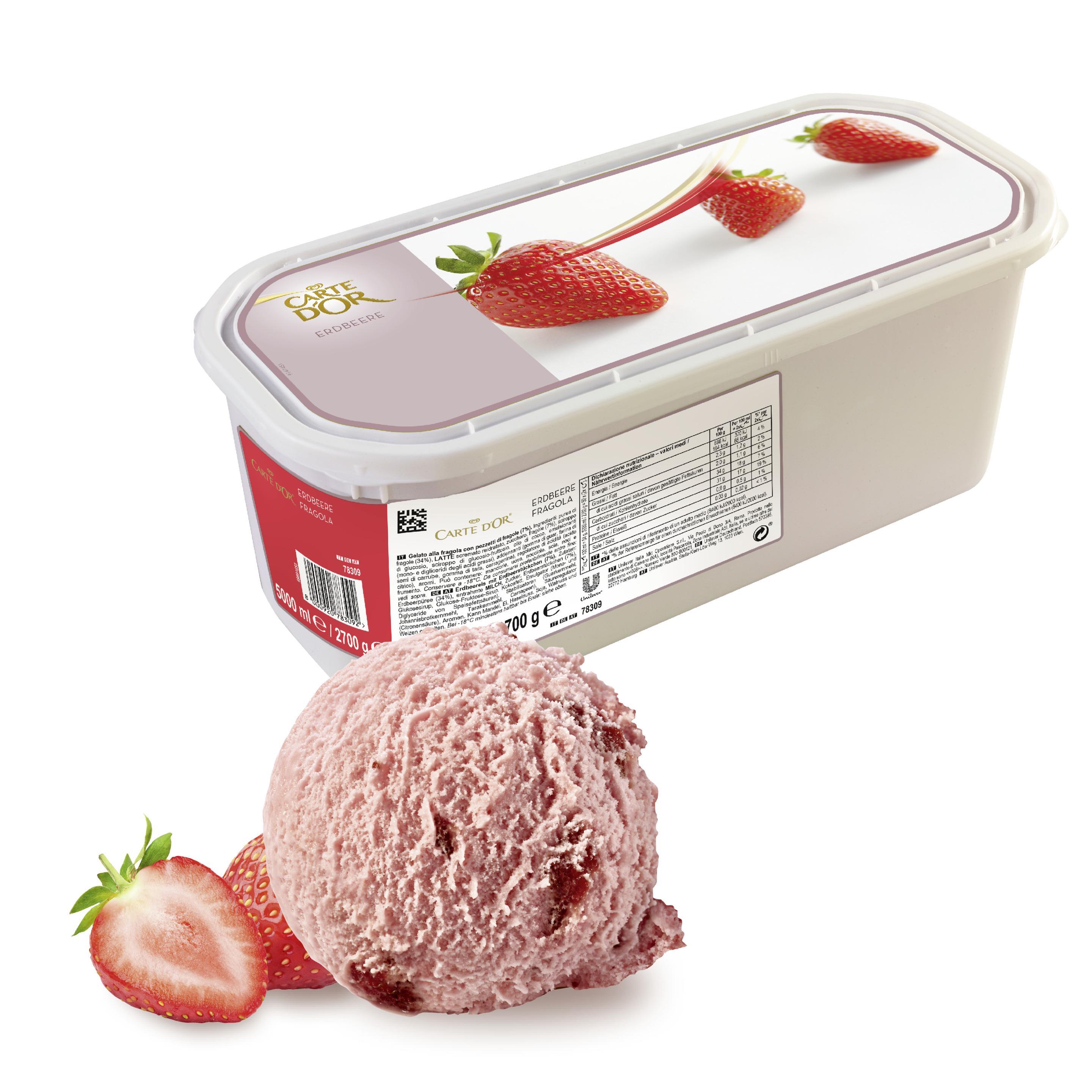 Carte D'Or Erdbeer 5 L