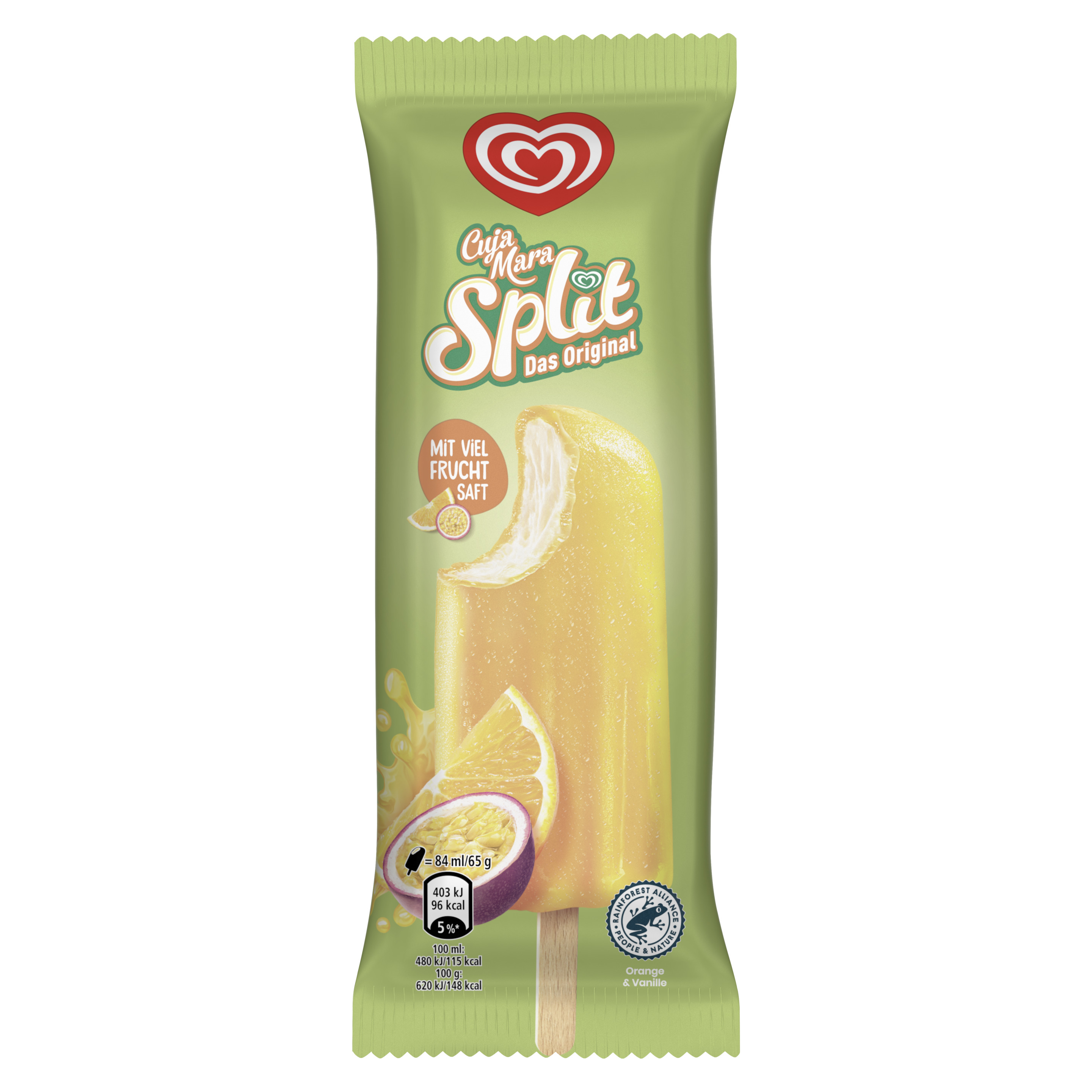 Langnese Cuja Mara Split Glace 1 x 84 ml