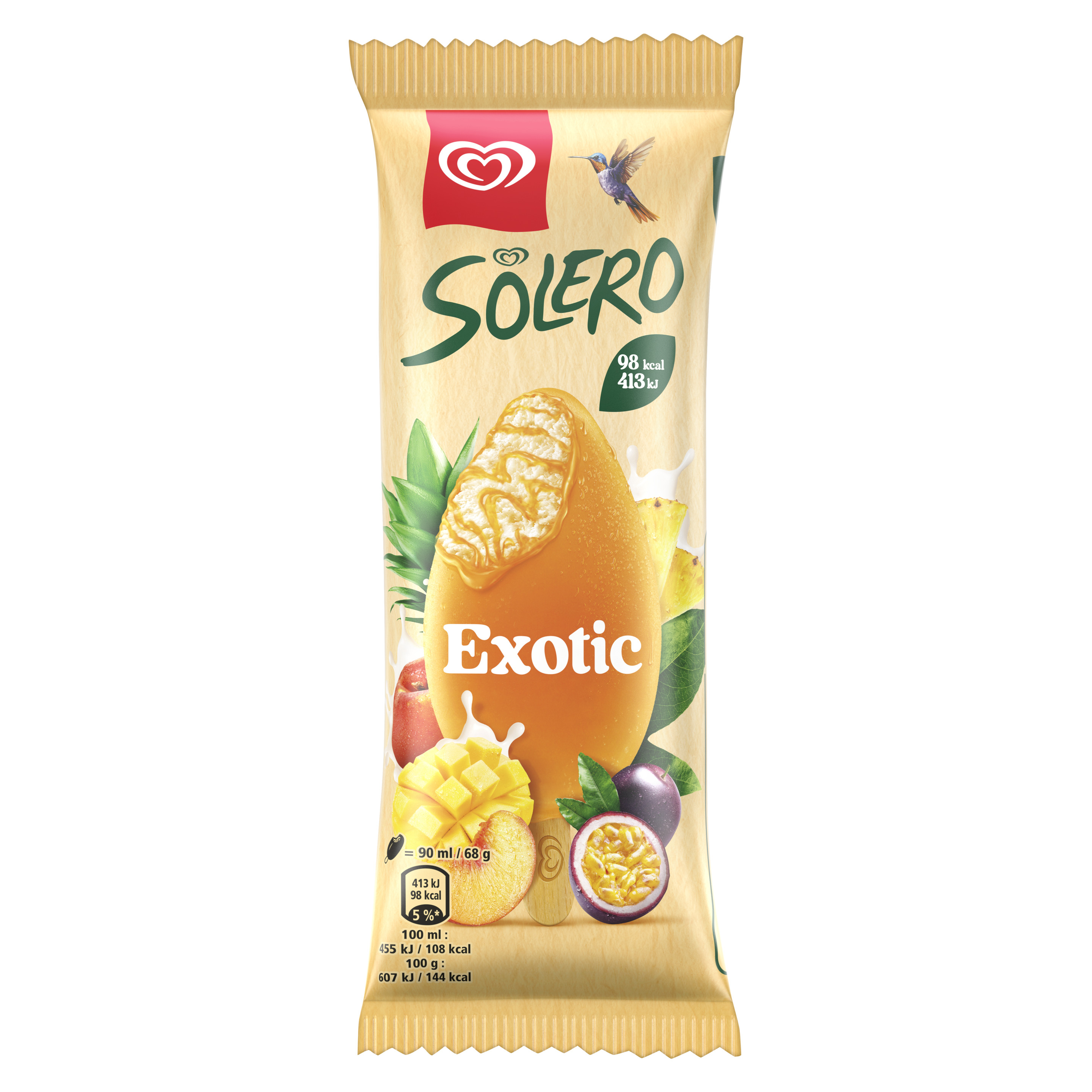 Langnese Solero Exotic Eis 1 x 90 ml