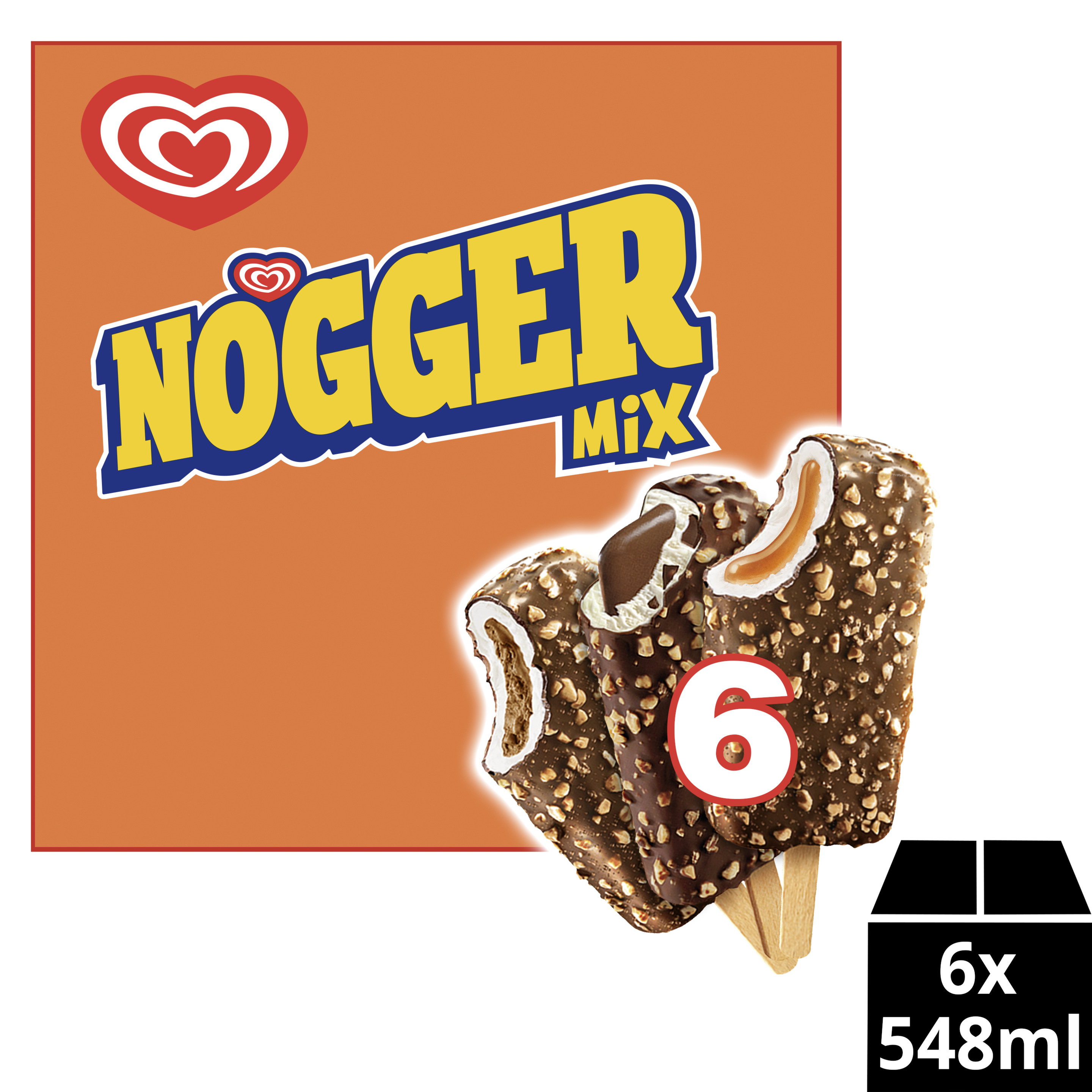 Langnese Nogger Mix MP6 548 ml