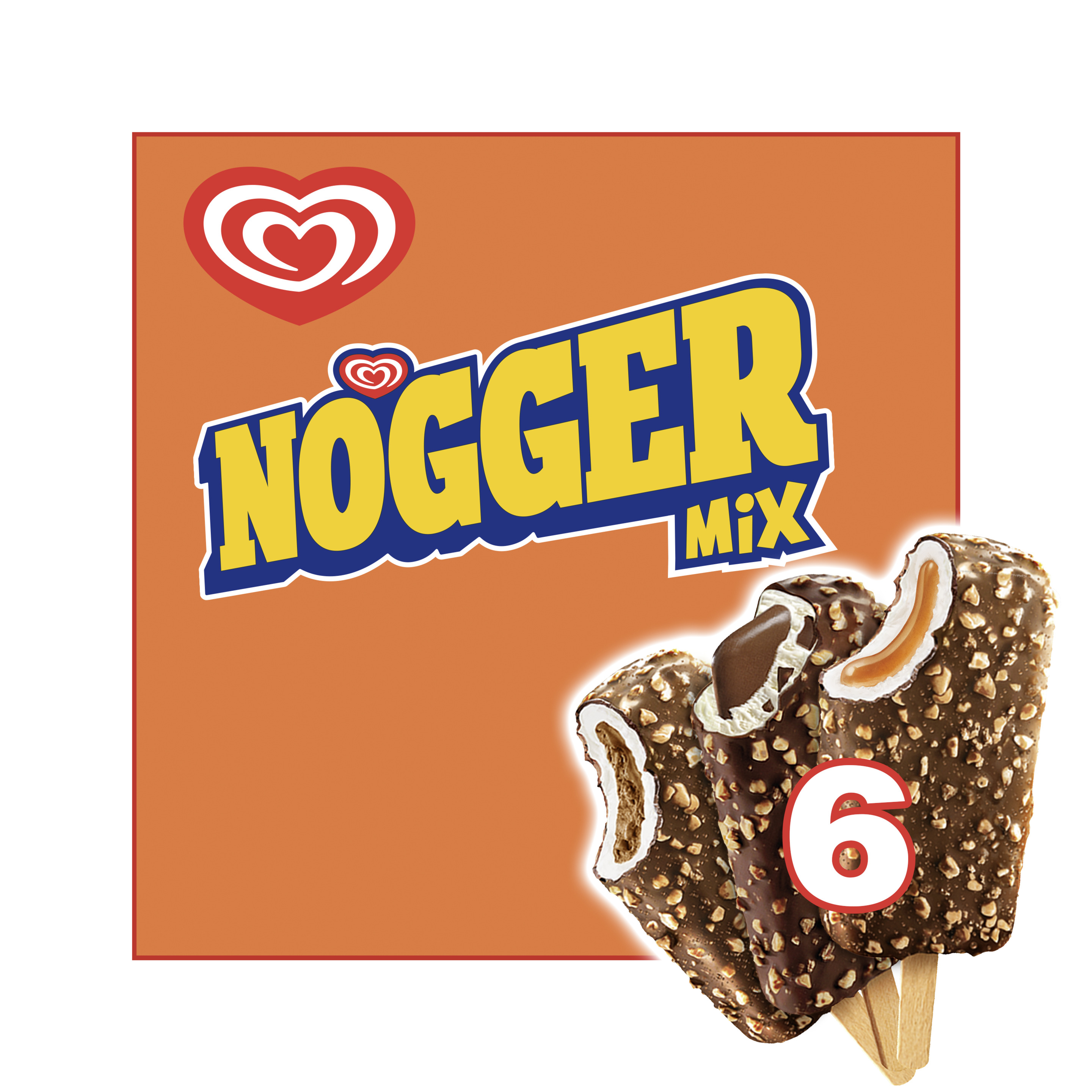 Langnese Nogger Mix MP6 548 ml