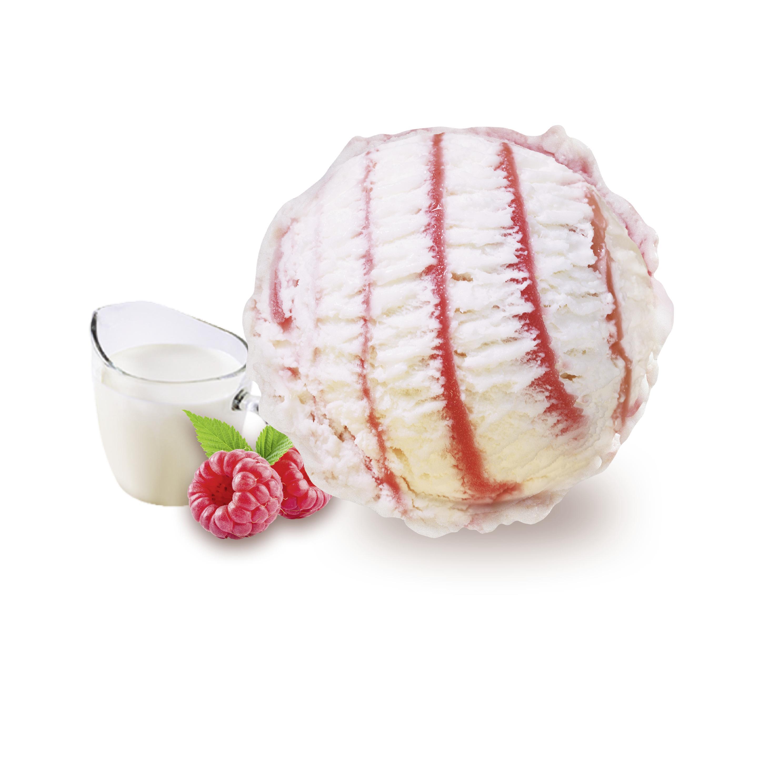 Langnese Eisgenuss Joghurt-Himbeere 1x5l Eiswanne