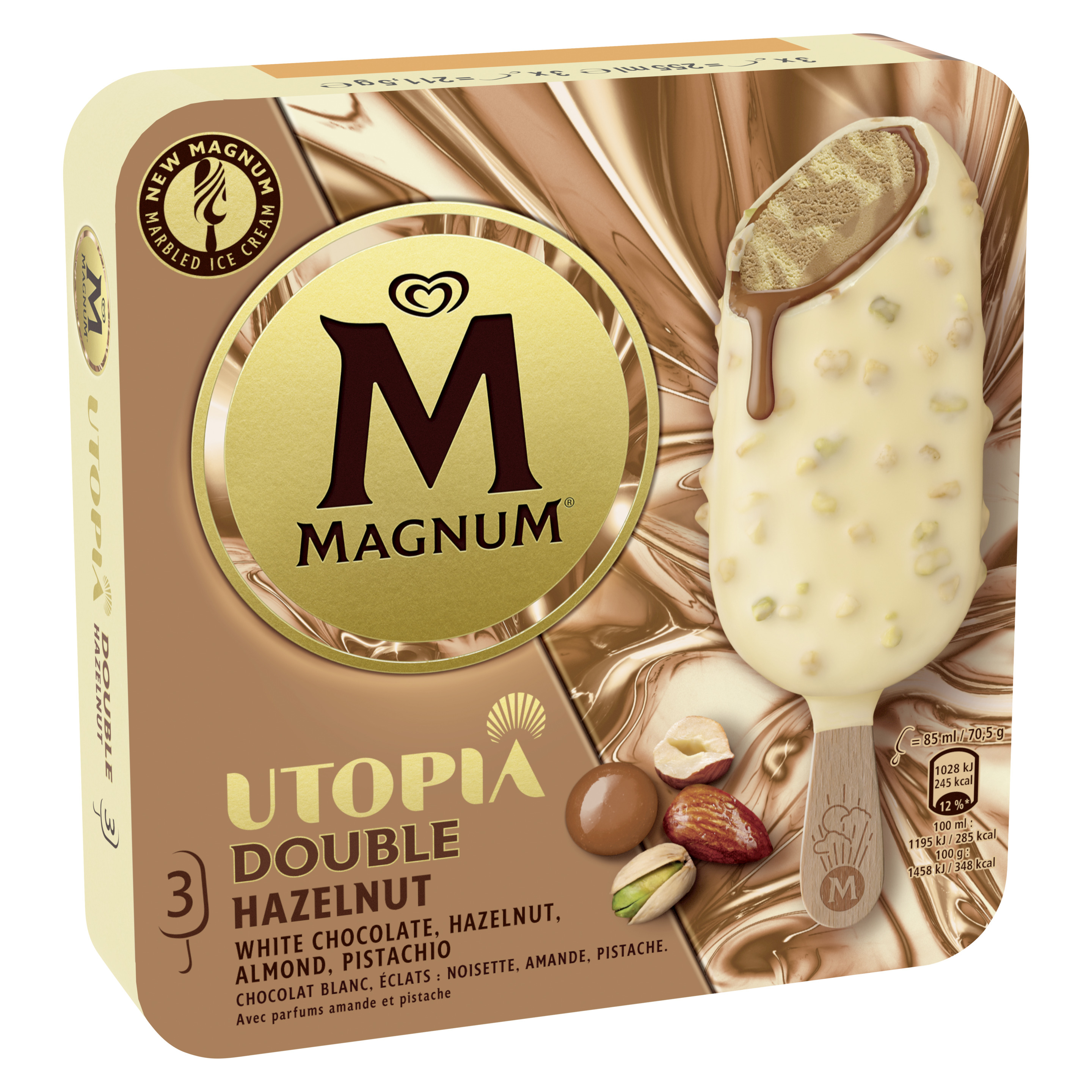 Magnum Double Hazelnut 3 MP 255 ml