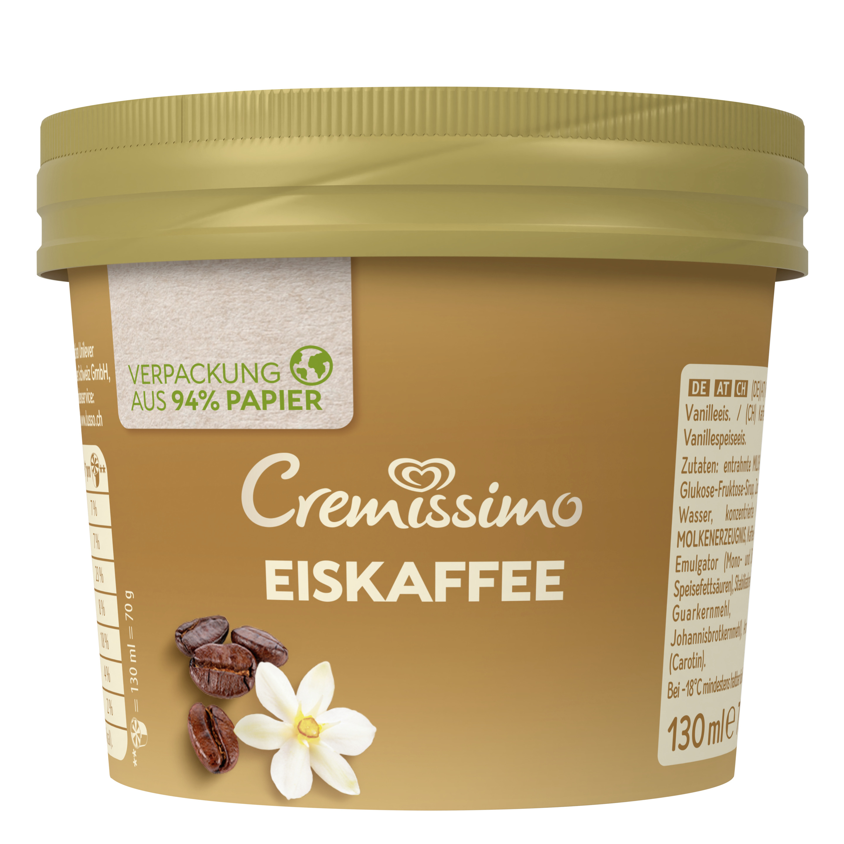 Cremissimo Eiskaffee Eis 130ml