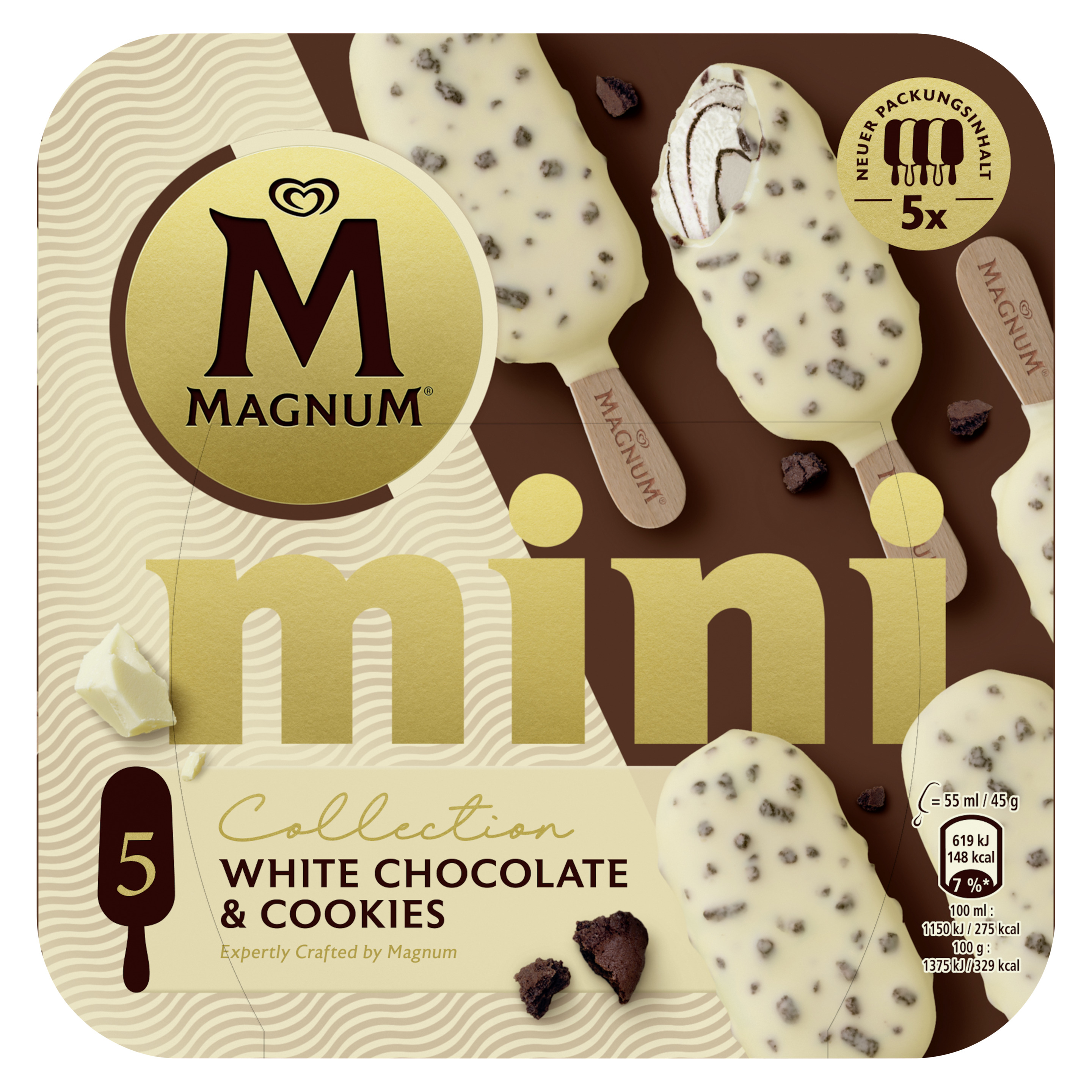 Magnum Mini White Chocolate&Cookies MP5 275ml