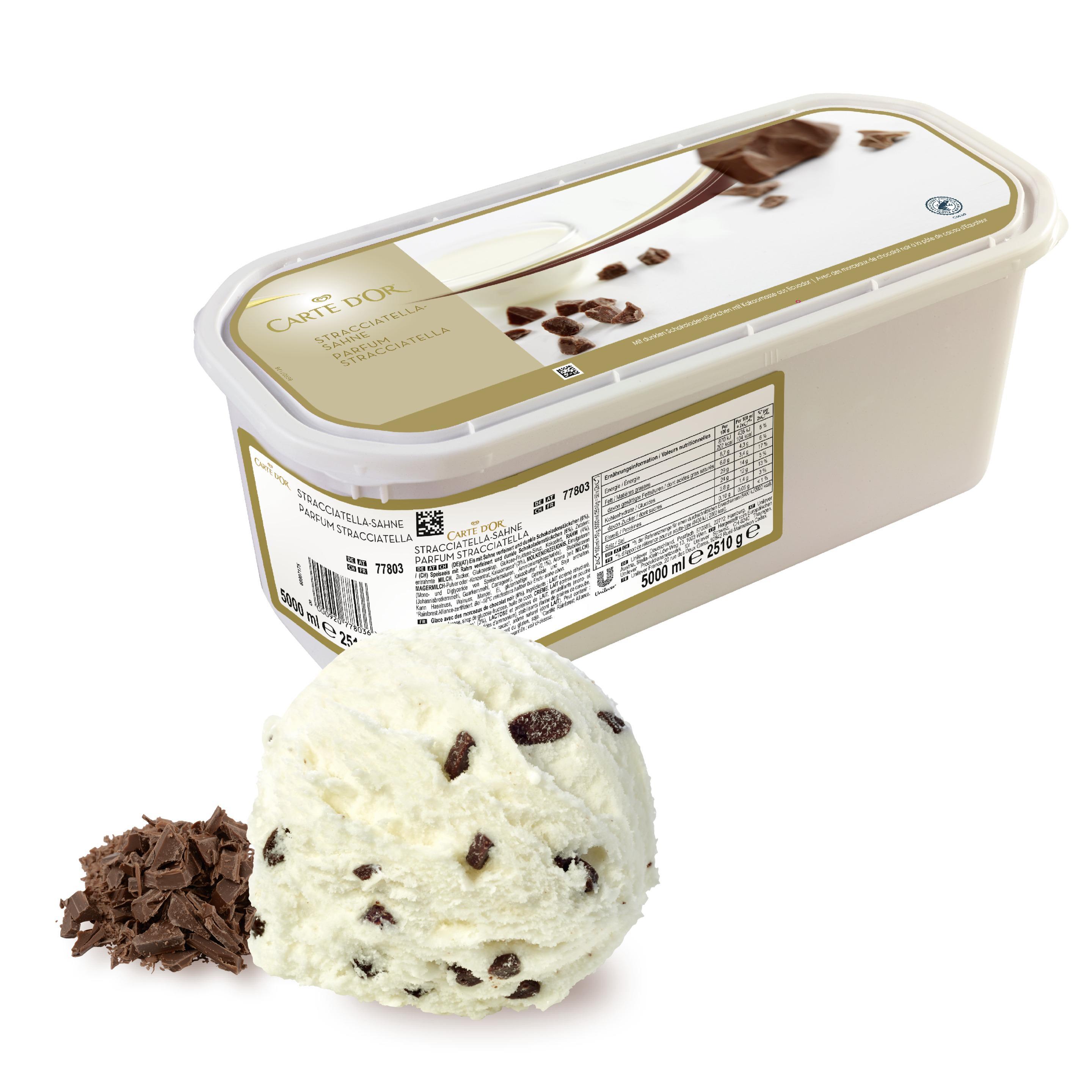 Carte D'Or Stracciatella 1x5l Eiswanne